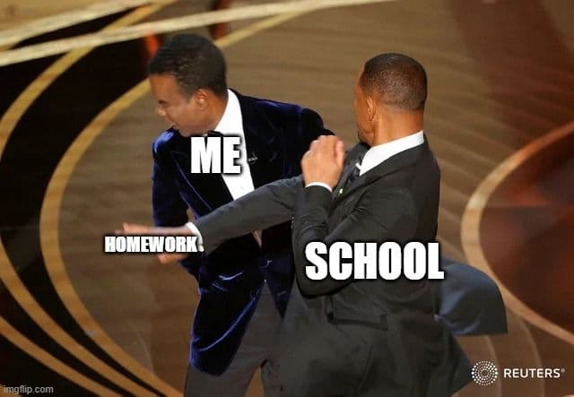 Best Homework MEME 2025